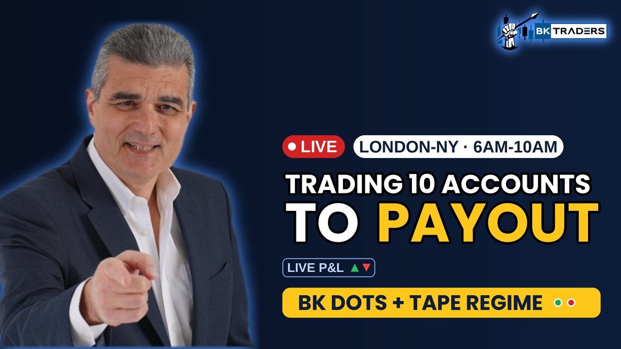 Scalping London + NY Open NQ with BK Regime Helper
