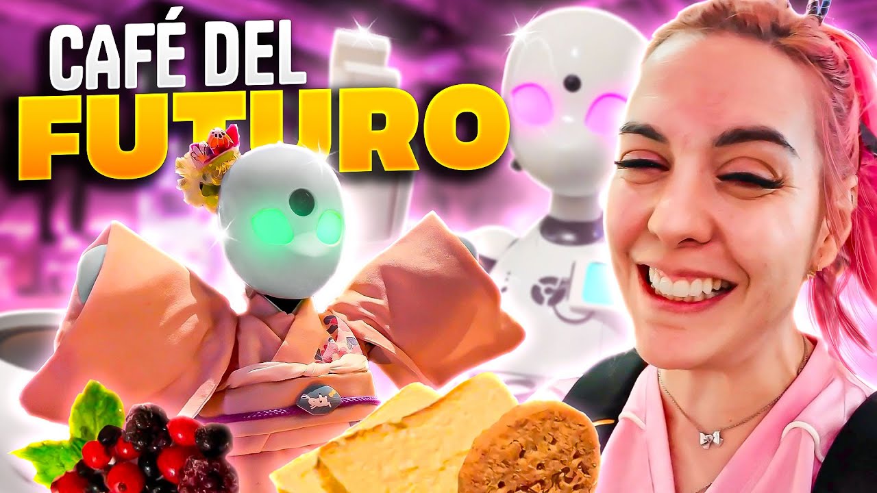 Probamos el Famoso CAFE Servido por ROBOTS ☕️ | Paraíso OTAKU en Akihabara  | Japan Vlog