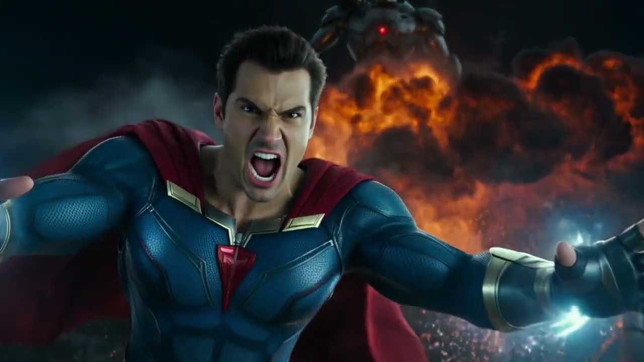 Robot Invasion Begins! Superhero Battle Movie | Part 1