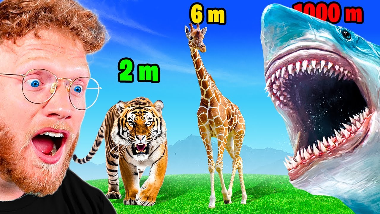 ALL ANIMAL SIZE COMPARISONS *movie*