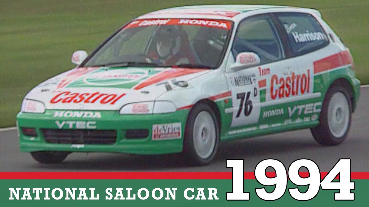 National Saloon Car Championship 1994 Highlights | Honda Civic | BMW M3 | Ford Escort RS Cosworth