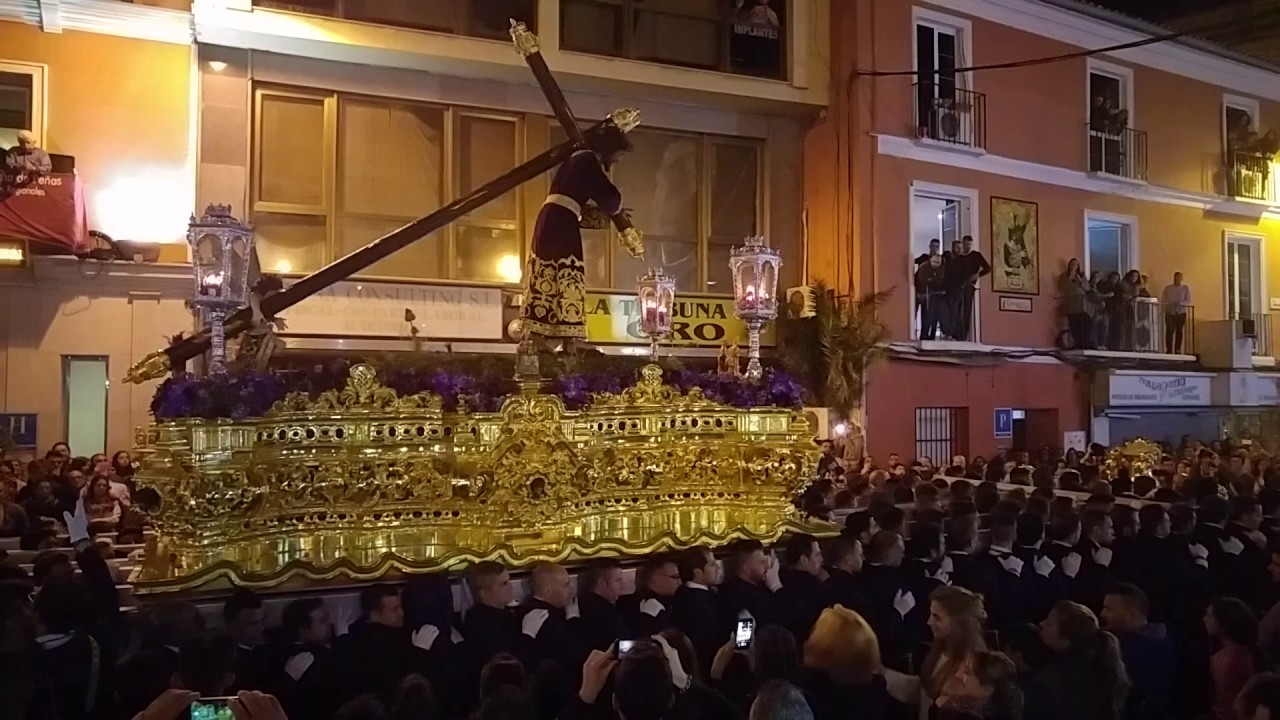 Jesús Nazareno del Perdón 2017, Tribuna de los Pobres. Semana Santa Málaga. Nueva Esperanza