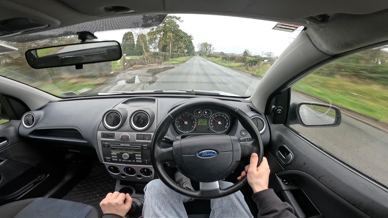 2007 Ford Fiesta 1.2 Petrol POV Drive | 0-100 13.3s | Pure City Driving Experience