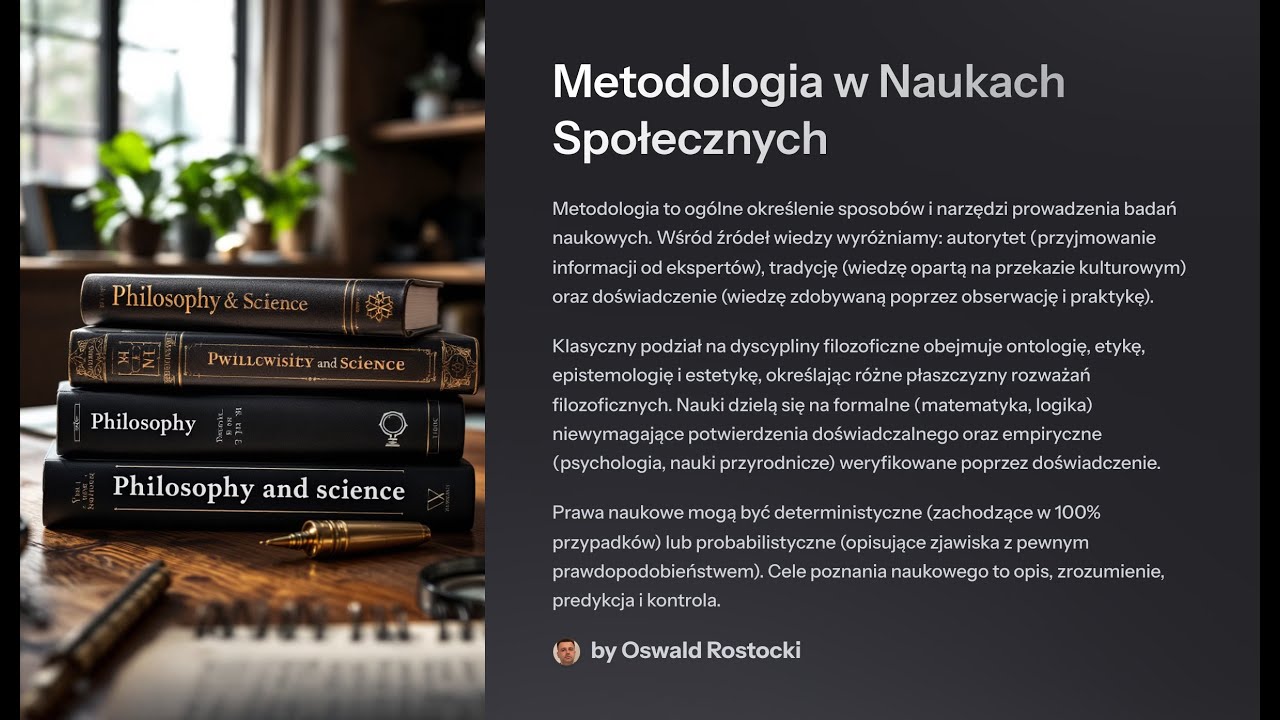 Metodologia w Naukach Społecznych
