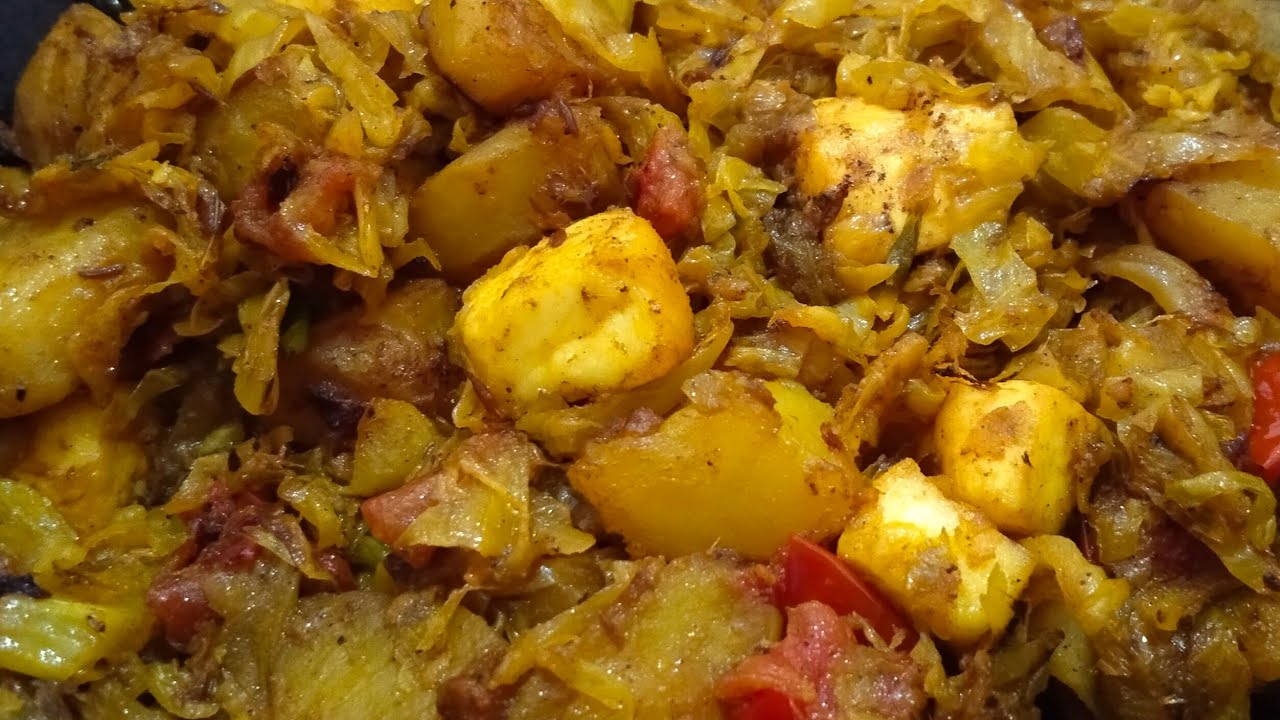 পনির দিয়ে বাঁধাকপির রেসিপি 😋👌/Cabbage curry Recipe Bengali Style.