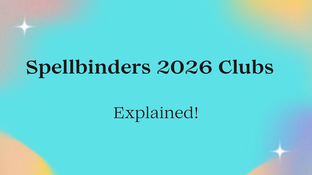 Spellbinders 2026 Clubs Explained!