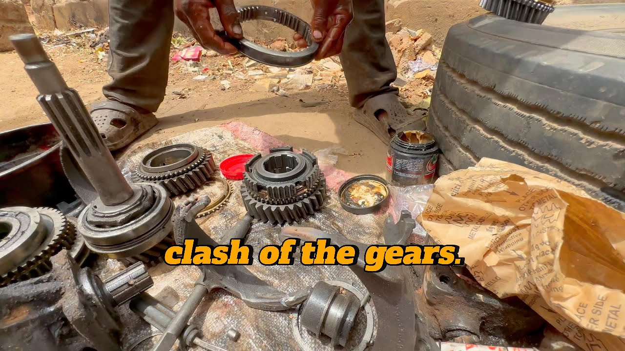How to repair a truck gear in 3 minutes