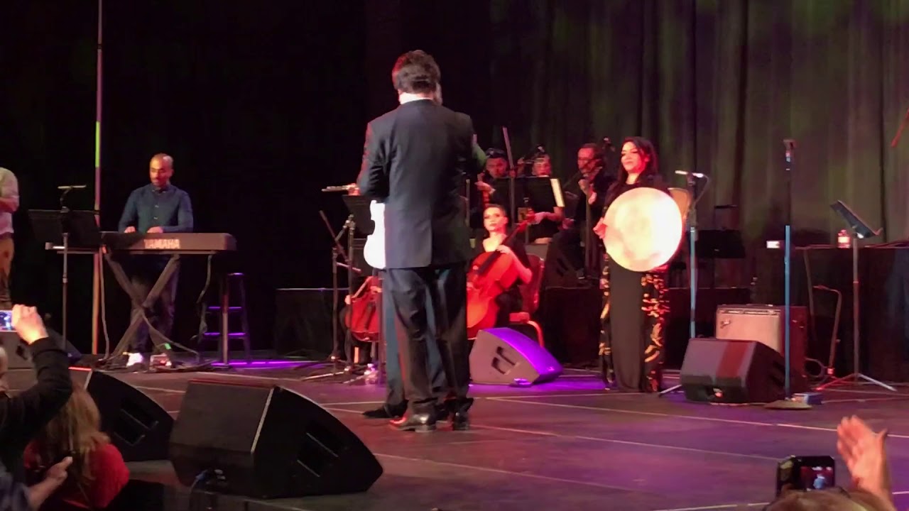 Aref  Daryache noor (live in las vegas 2017)عارف و بیژن مرتضوی دریاچه نور