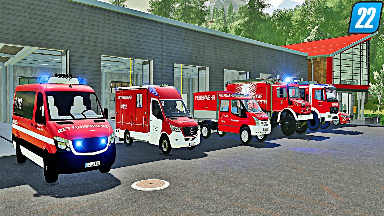 LS22 - Einzug der Einsatzfahrzeuge in die Ortsfeuerwehren