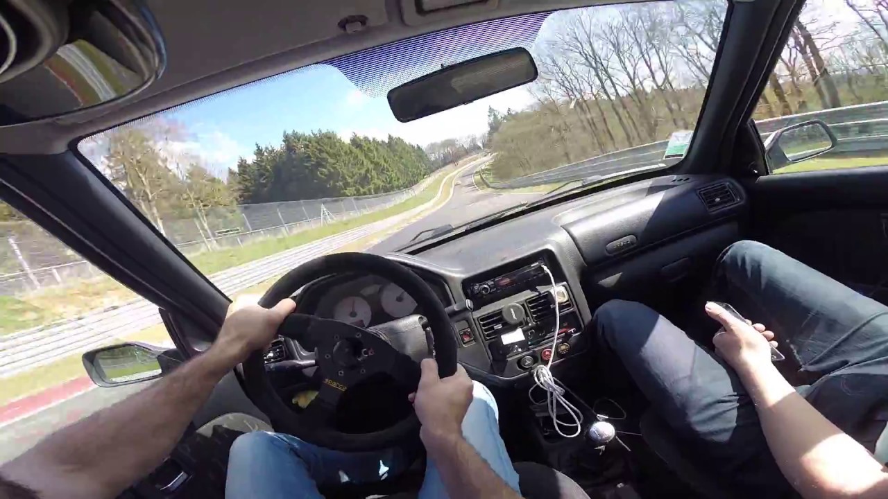106 GTI / S16 nurburgring onboard vs LEON CUPRA R