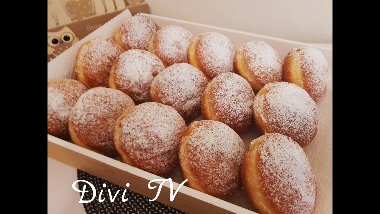Krapfen/Berliner/Faschingskrapfen/ Krofne/ Donuts/ ENG SUB