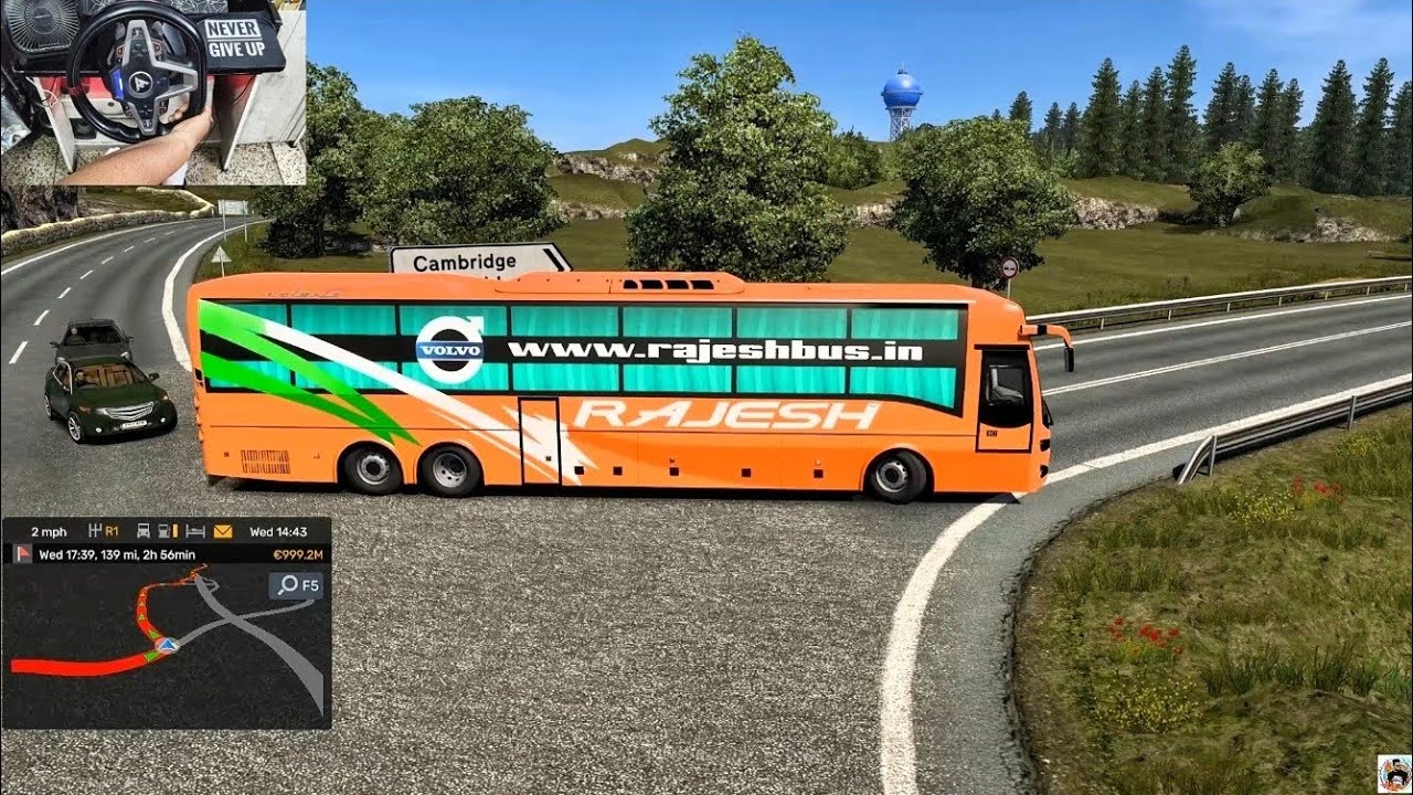 Euro Truck Simulator Episode -176 Indian Mod With Staring Well 4k video PC Game 🎮🕹️🎯