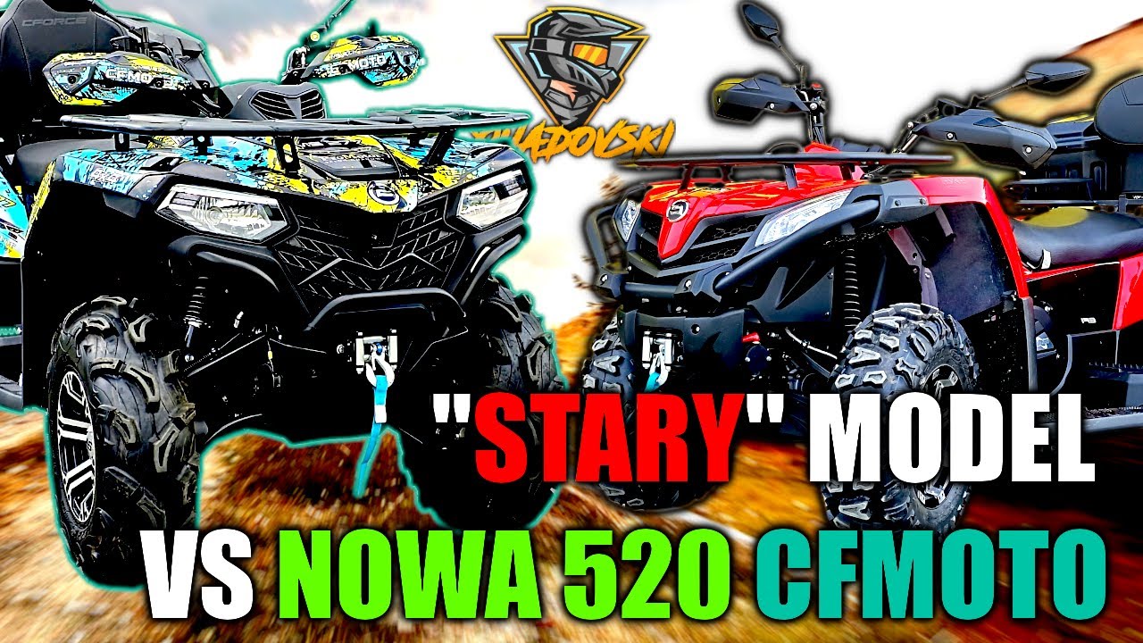 NOWE CZY STARE CF MOTO 520 ? DLA KOGO BĘDZIE DOBRY ? TEST W TERENIE  [25]