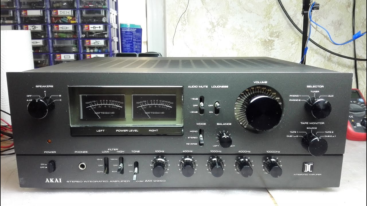 AKAI AM2950. КОЛЛЕКЦИОННЫЙ. тщательный ремонт с профилактикой