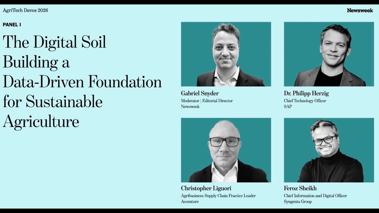 The Digital Soil; Building a Data Driven Foundation for Sustainable Agriculture - Newsweek AgTech