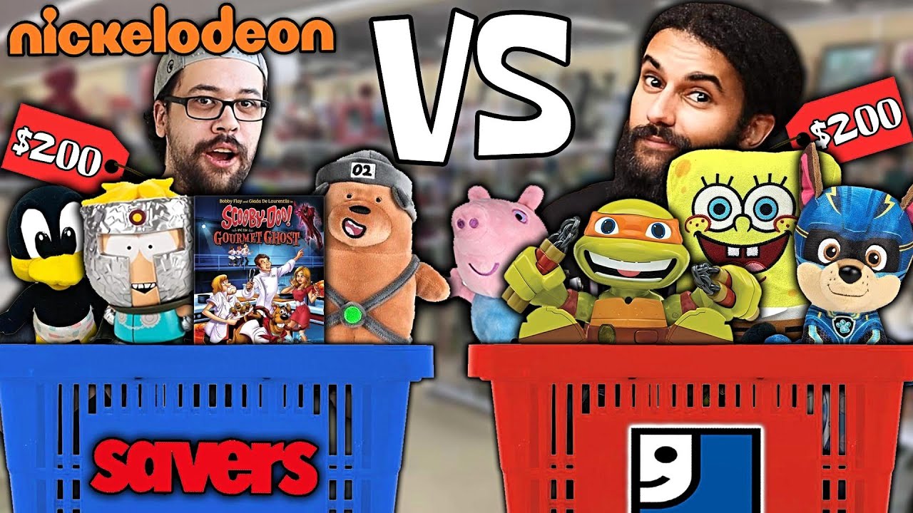 THIS COMPETITION LEAD ME TO ONE OF MY BIGGEST THRIFT STORE HAULS EVER!! *NICKELDEON /NOSTALGIA HUNT*