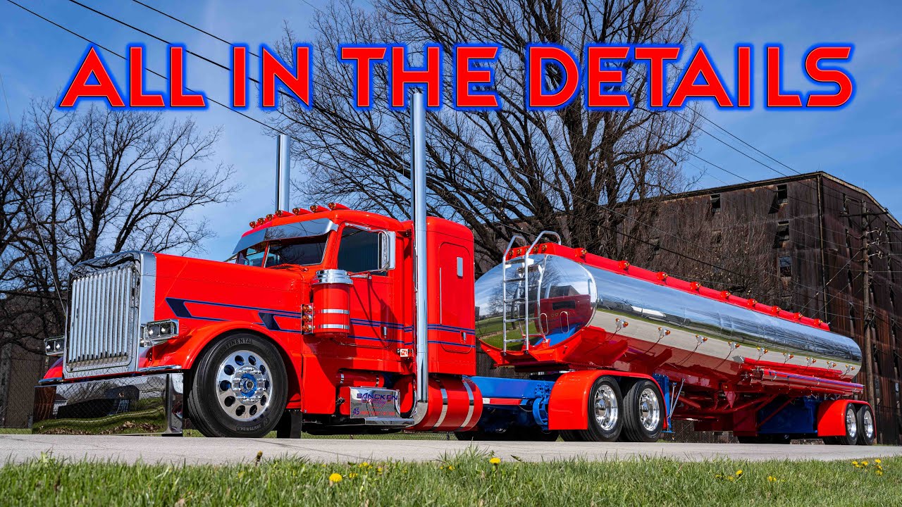 Full walkaround of Travis Sanckens Peterbilt 389 Fuel Hauler