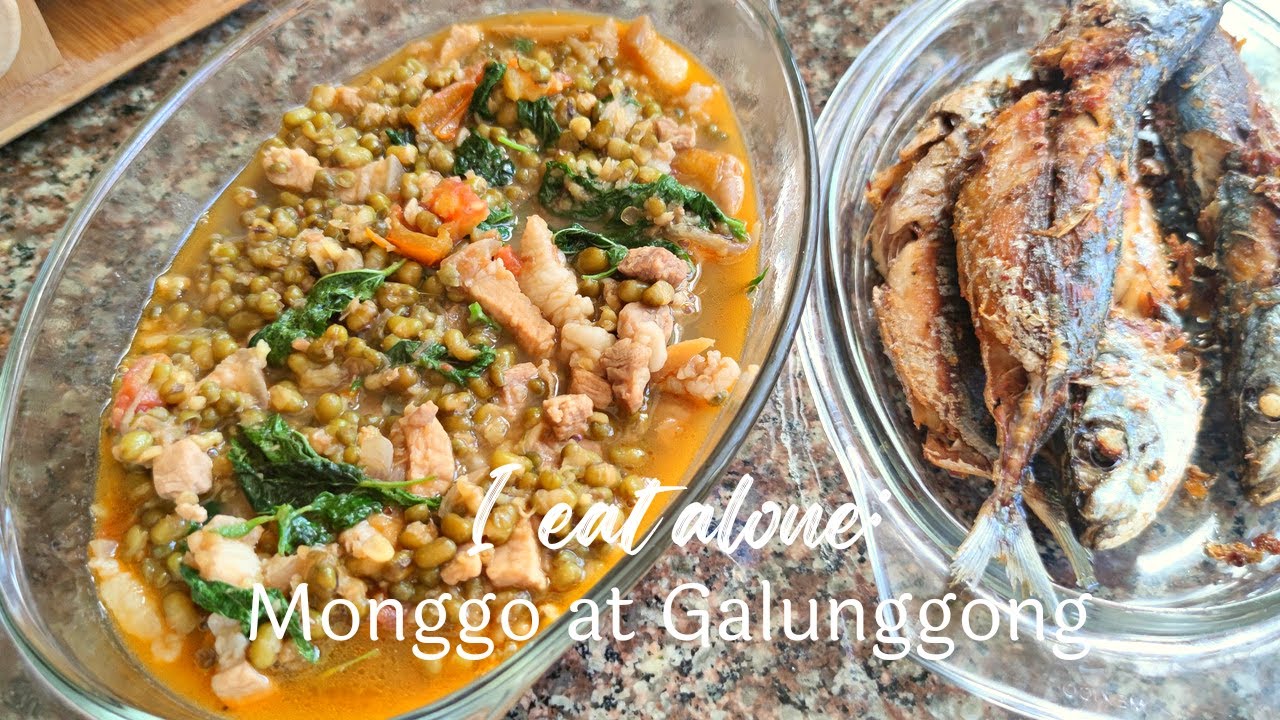 MONGGO AND GALUNGGONG | FILIPINO DISH