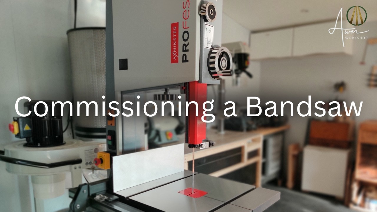 Unboxing and Assembling a Bandsaw - From Delivery to Cut-Ready