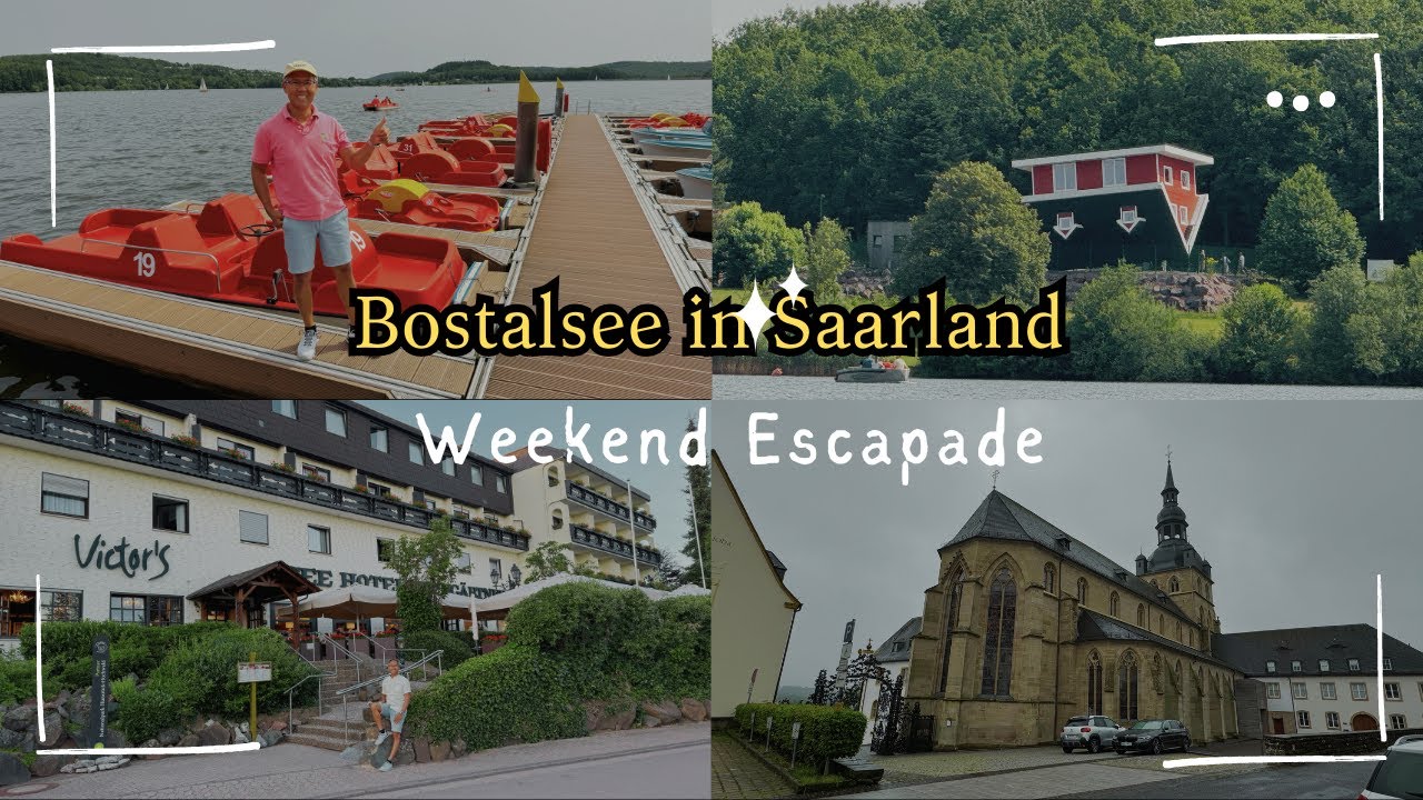 BOSTALSEE in Saarland Germany 🇩🇪 (Escaped) #bostalsee #saarland #travel #thorkenn