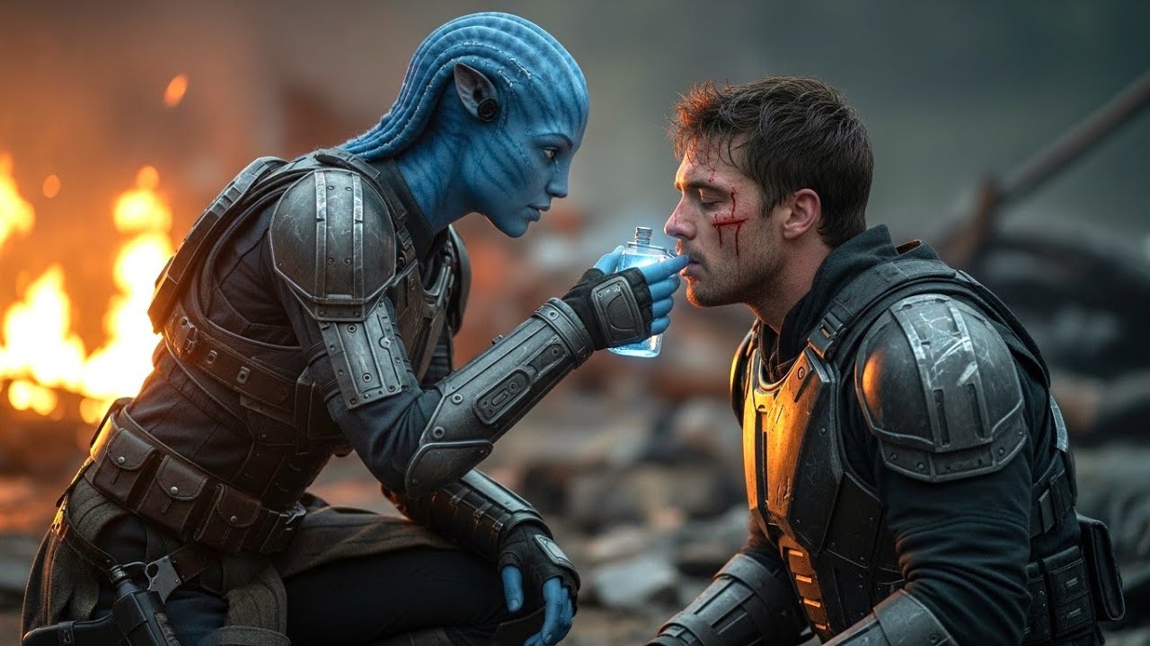She Found Him Fading, Offered Her Flask — Not Knowing Her Water Would Keep Him Alive, but Not Human
