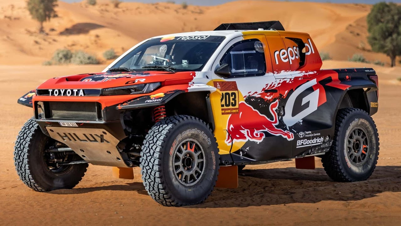 Toyota представляет Hilux, готовый к ралли «Дакар-2026»