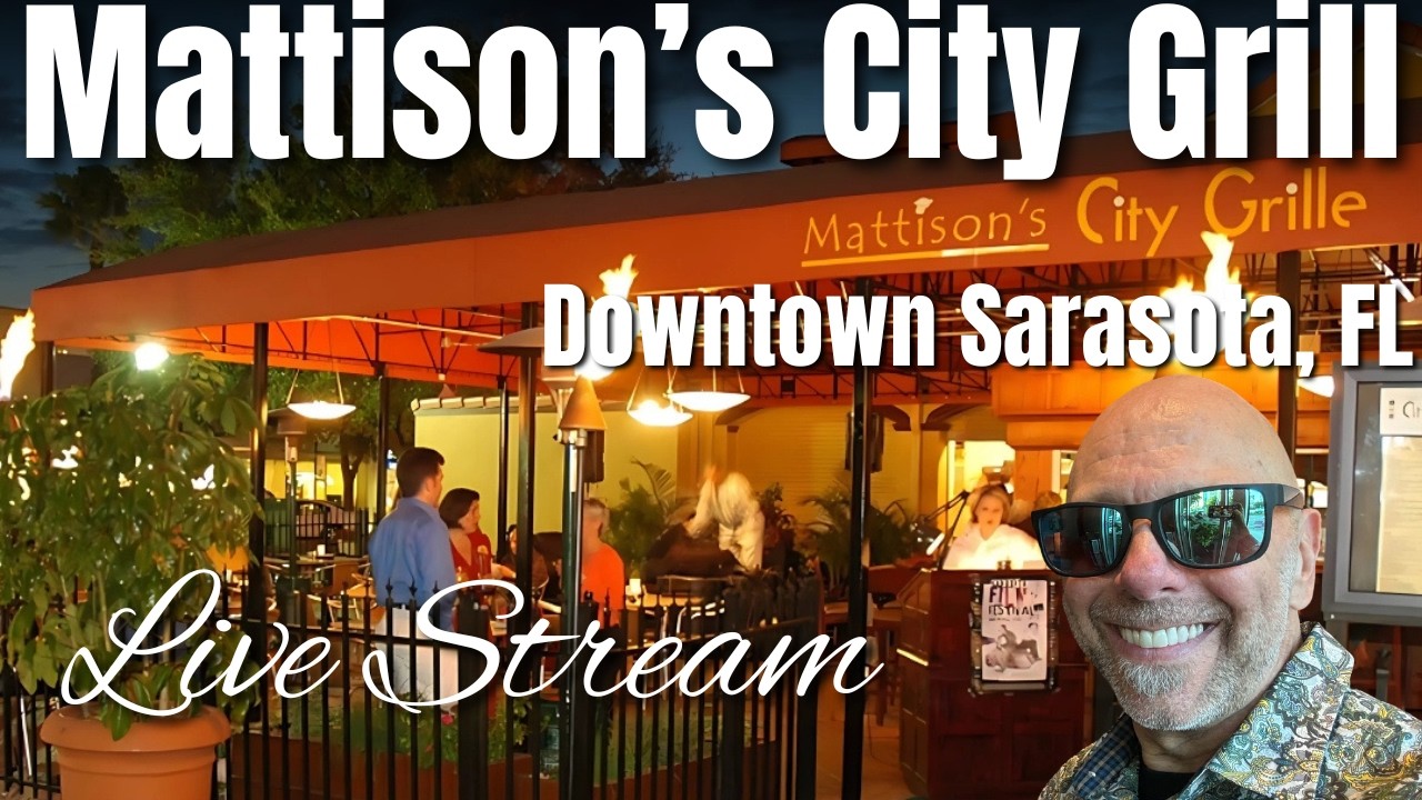 Scott Curts Music Performing at Mattison's City Grill Sarasota, FL