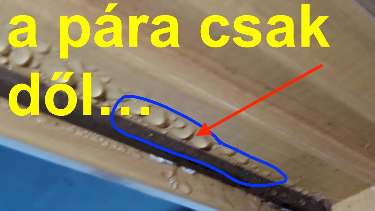 Helló ablakosok! A pára  folyik az ablakban, és egyelőre nem tudjuk az okát. Szerinted hol a hiba?
