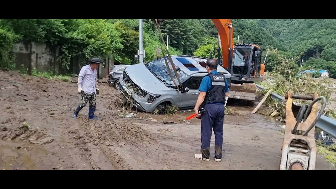 25 7 20 새벽 대보리수해 영상