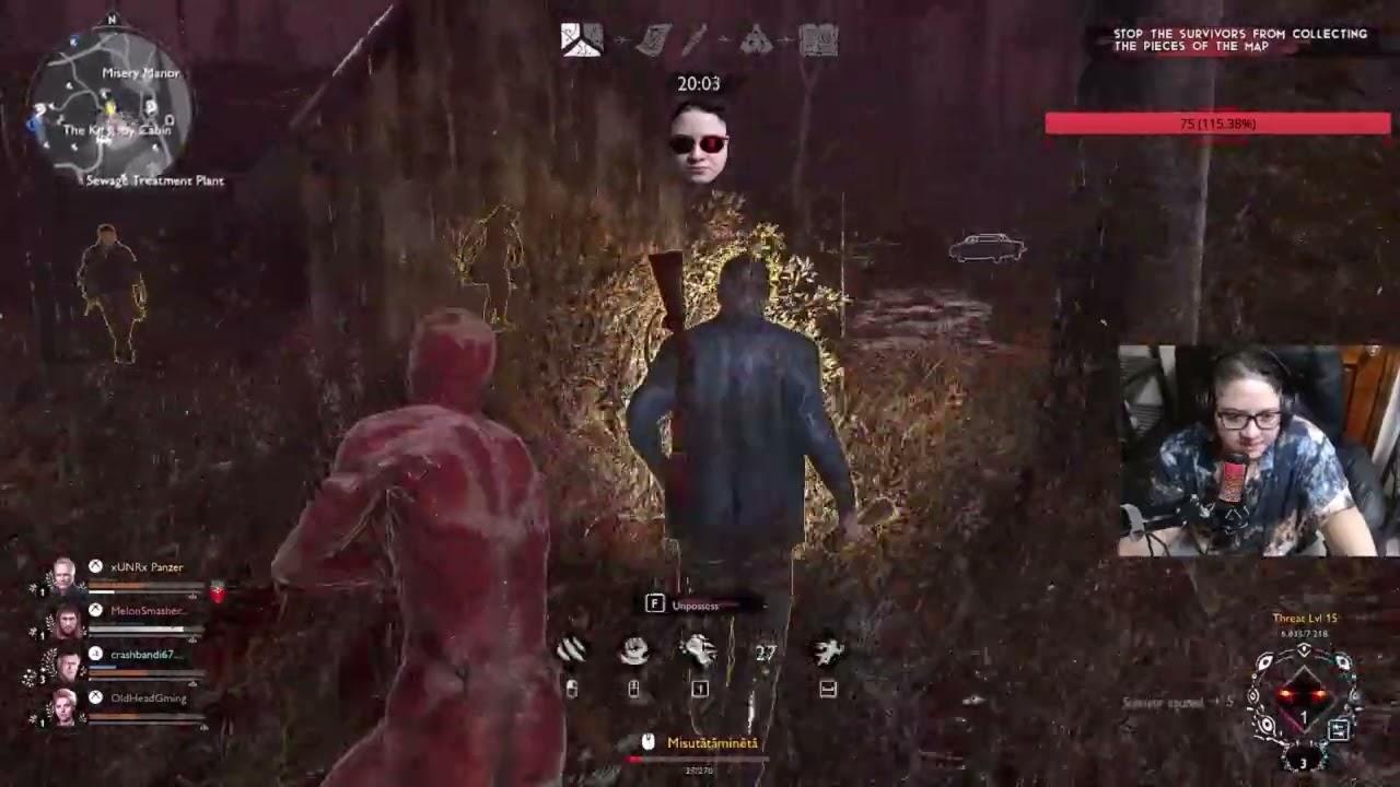 Baal vs Leader Lash, Ruby, Arthur, and Brock | Evil Dead The Game