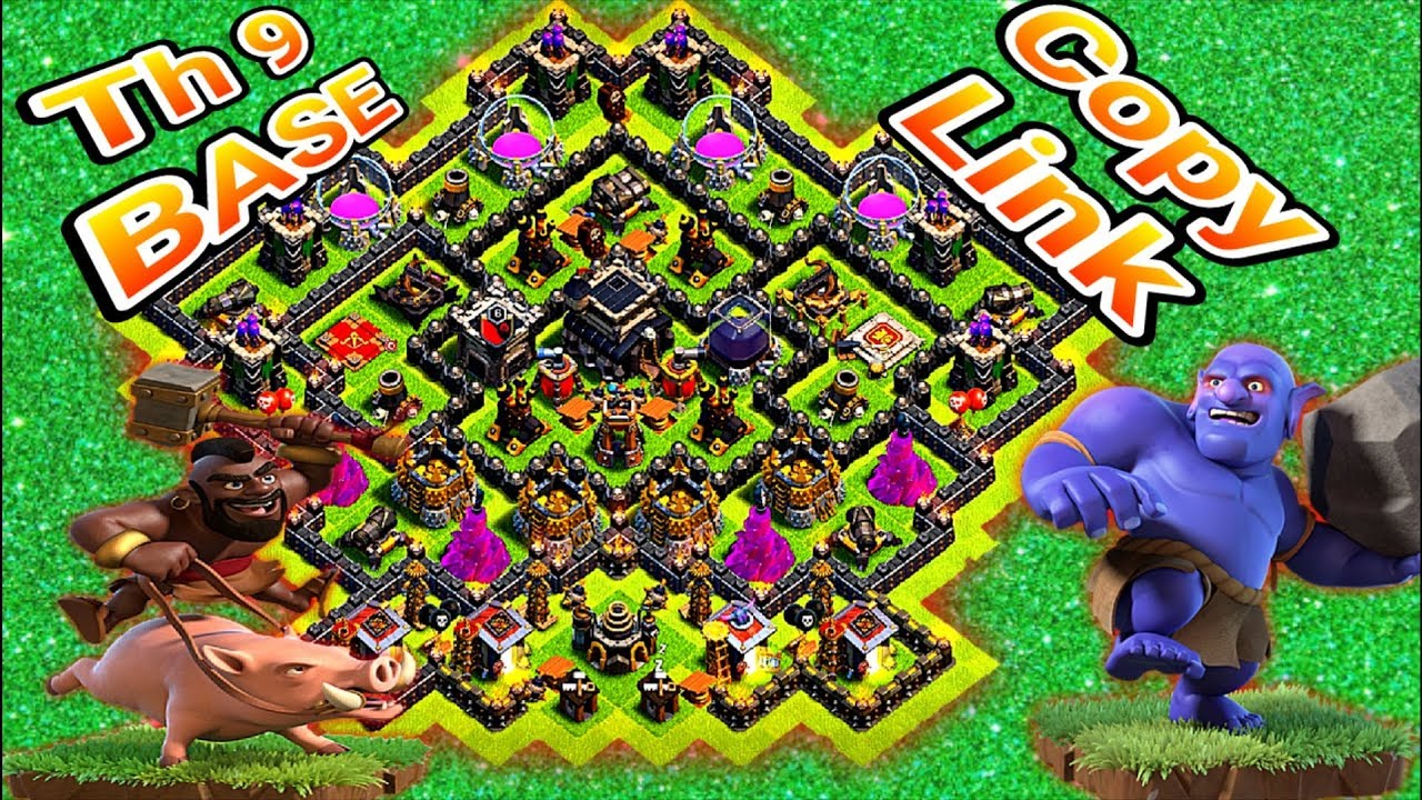 NEW Town Hall 9 Farming Base 2019 (TH9) | With COPY LINK | Farming Base - Clash Of Clans