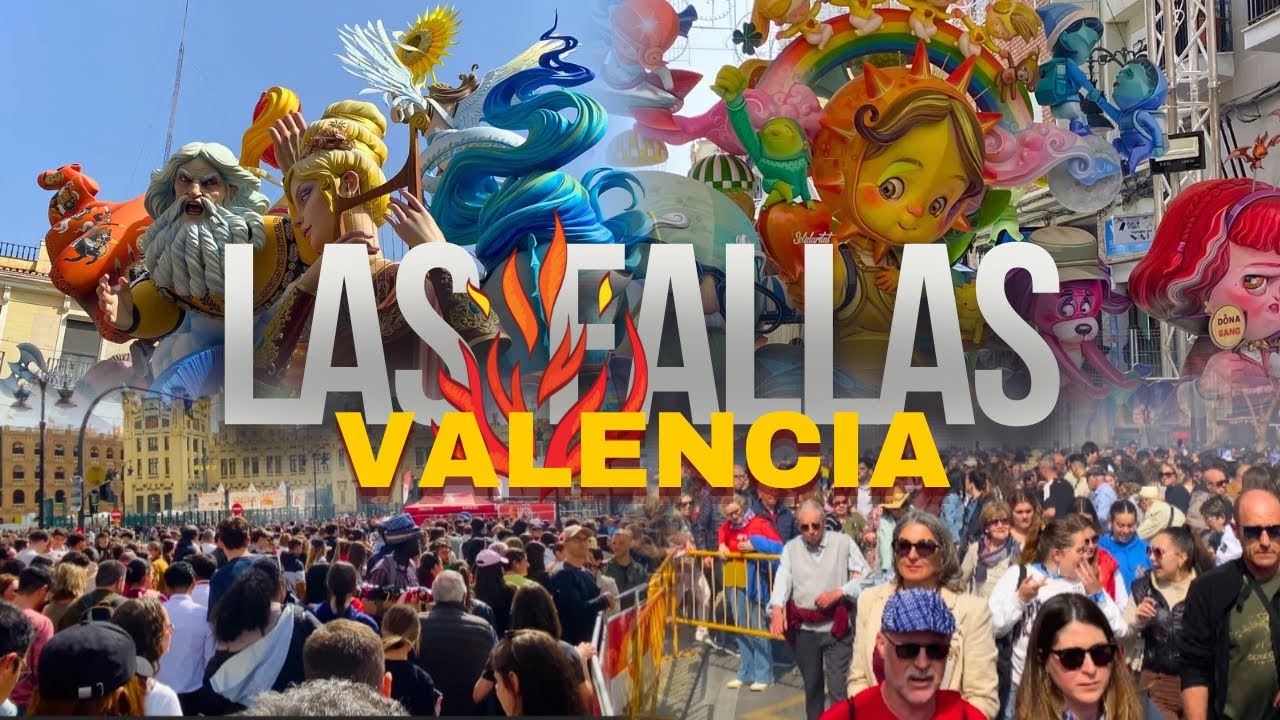 Las Fallas Festival Valencia, Spain 🇪🇸 | The City, Fireworks, Crowds & Arts that could&rsquo;nt be miss!