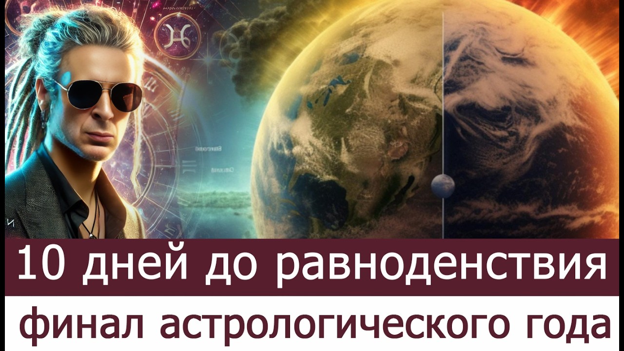10 дней до равноденствия. Финал астрологического года.