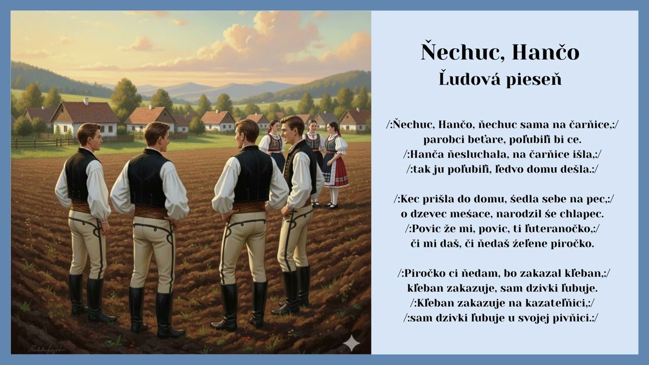 HERLICA, Nechuc Hančo, ľudová, Videorohaľ