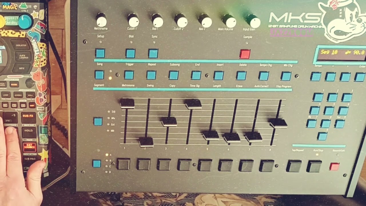12bit Joint on #mksrec1 , #sp1200 inspired #hiphop #instrumental #beatmaking @jazzroom