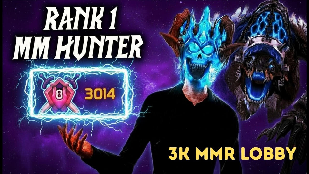 RANK 1 MM Hunter Solo Shuffle 3000 MMR | WoW Arena PvP Midnight Season 1