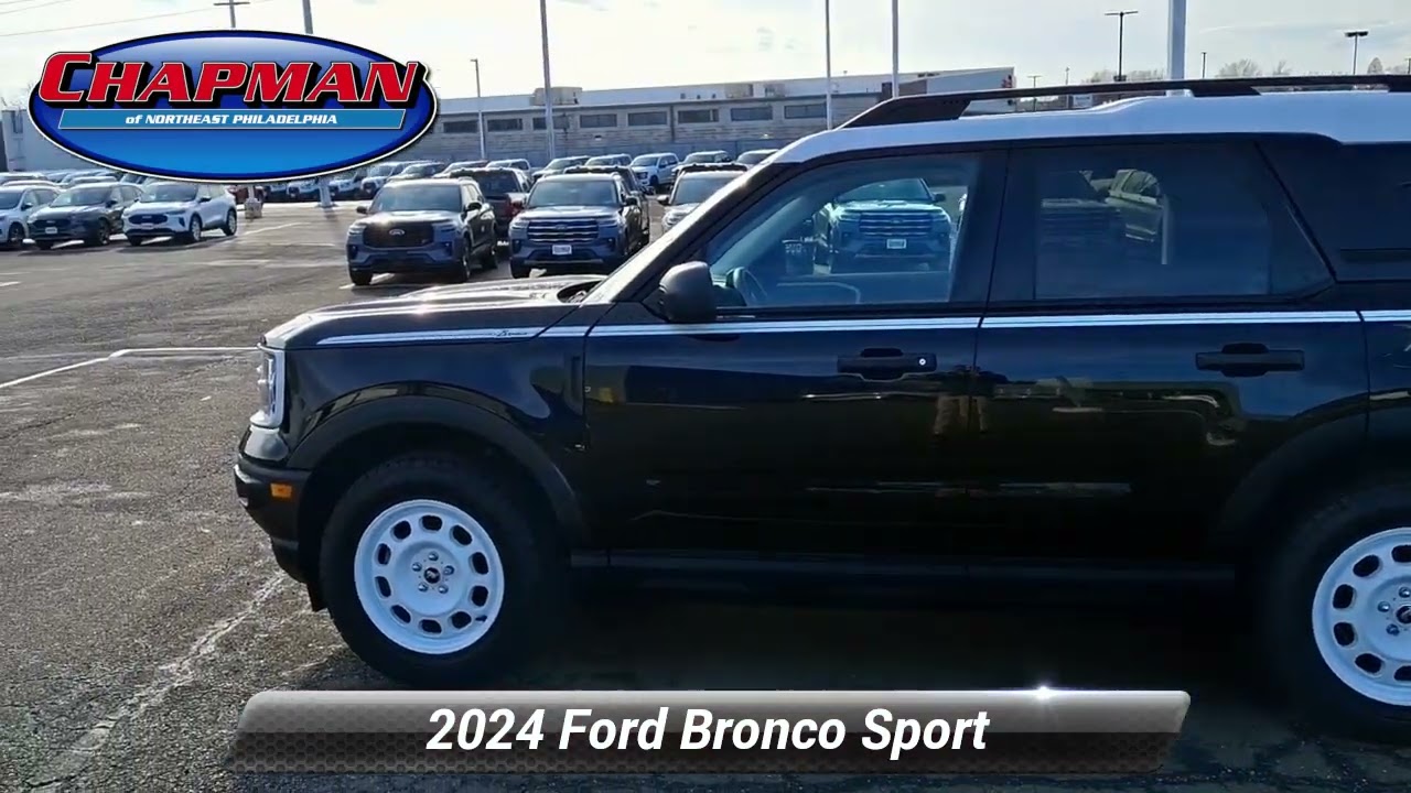 Used 2024 FORD Bronco Sport Heritage, Philadelphia, PA AR24337