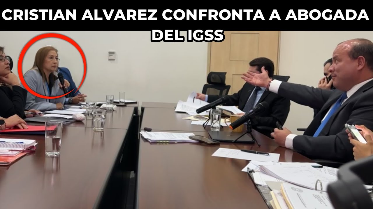 CRISTIAN ALVAREZ DESCUBRE UN DELITO TREMENDO EN EL IGSS POR BECAS DE ESTA INSTITUCIÓN, GUATEMALA