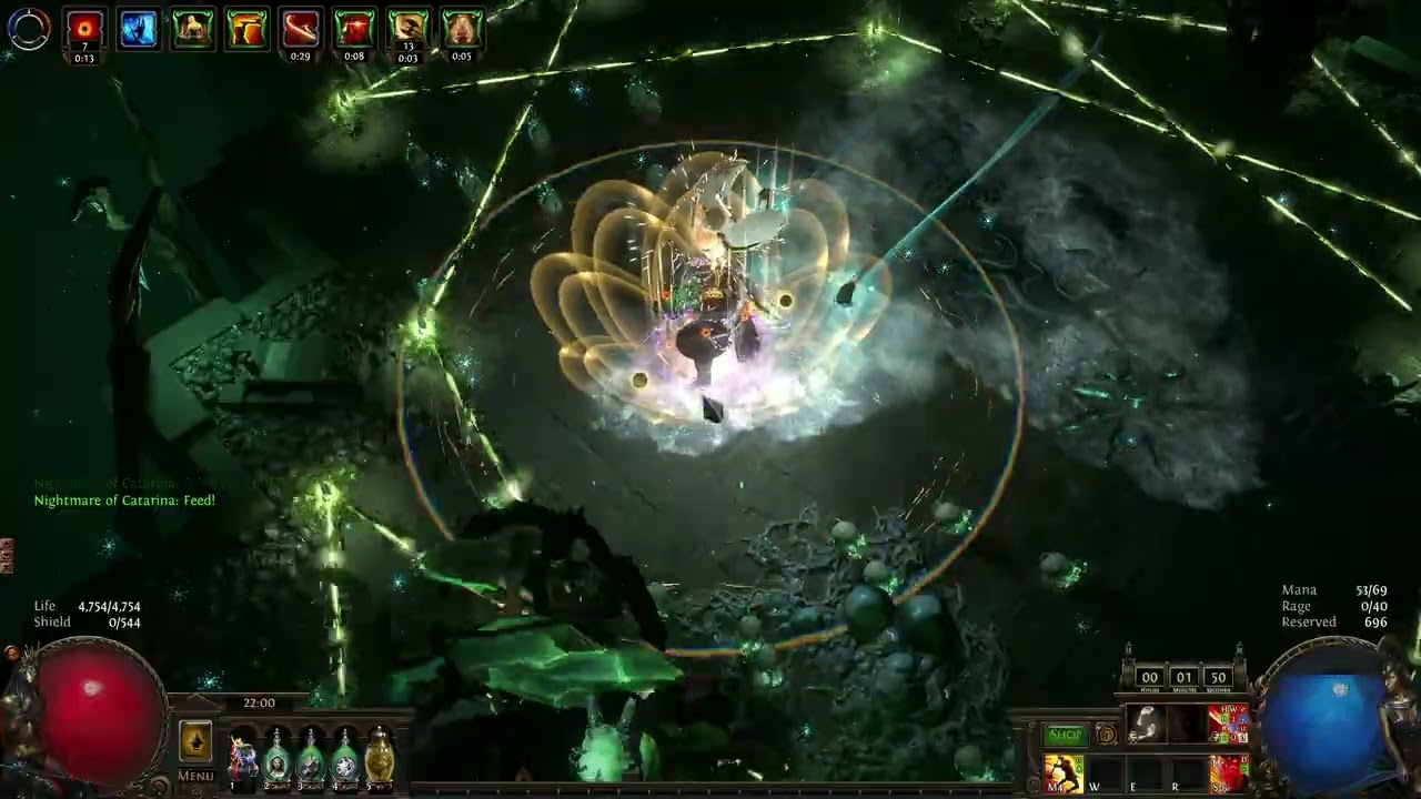 Path Of Exile 3.27 - Trauma stacking Juggernaut T17