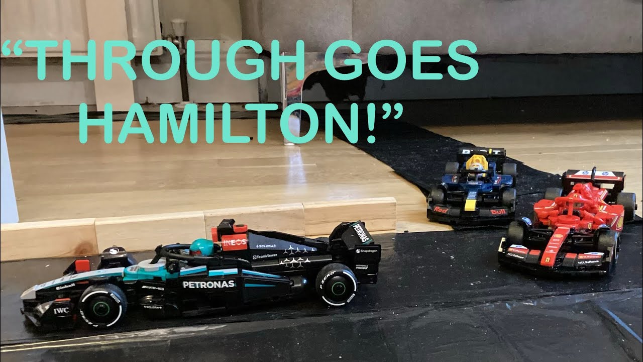 Best moments from The 2022 British Grand Prix in Lego