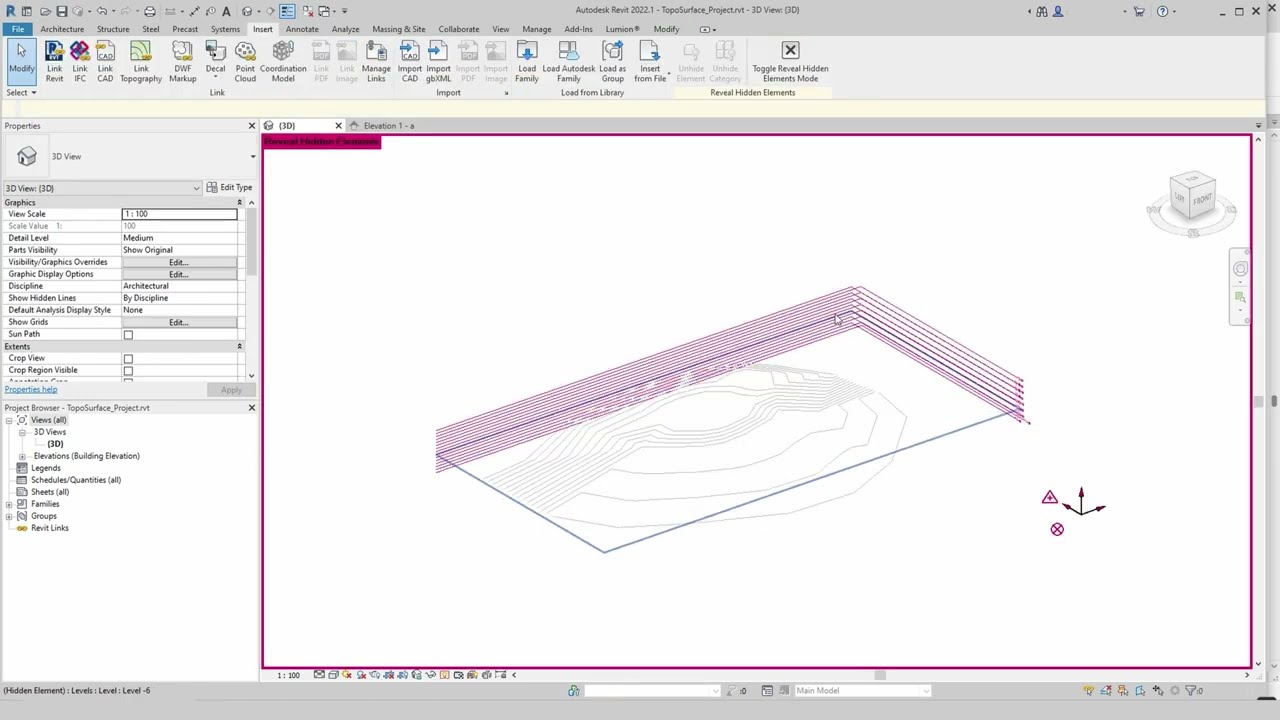 How to Create Topography | REVIT 