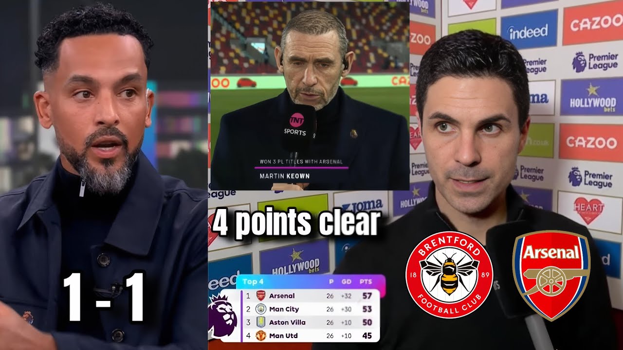 ARSENAL DROP POINTS! 😱 Title Race BLOW as Brentford Hold Them 1-1 | Full Reactions