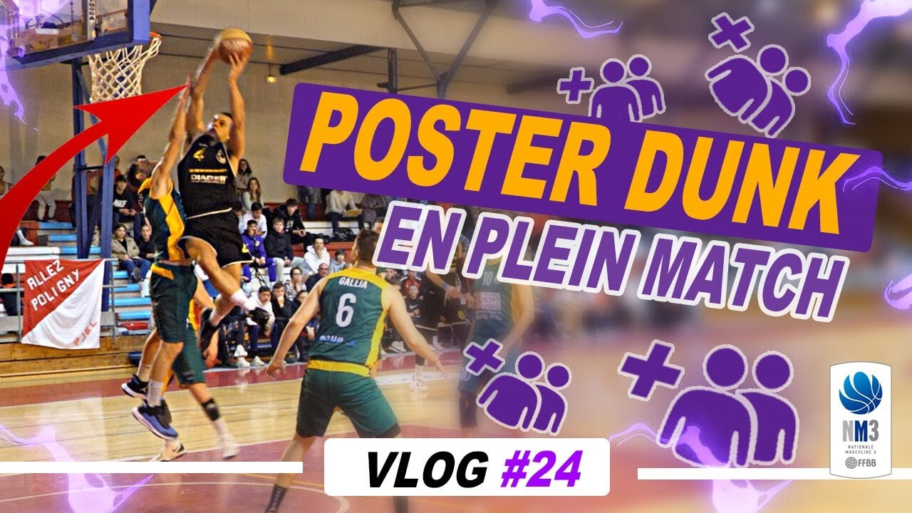 COMMENT JE DUNK en plein MATCH comme un PRO ? Vlog