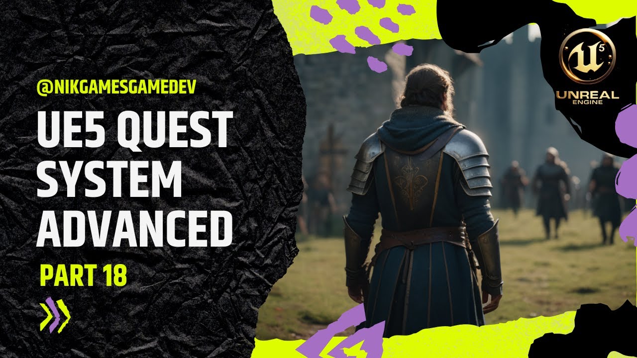 Unreal Engine 5 Quest System tutorial for beginners Part 18