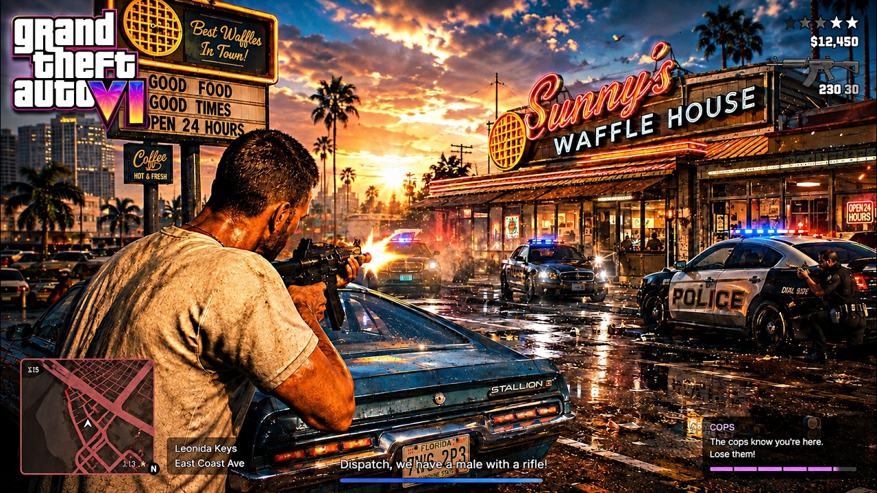 GTA 6: Gameplay Leak and First Story Mission