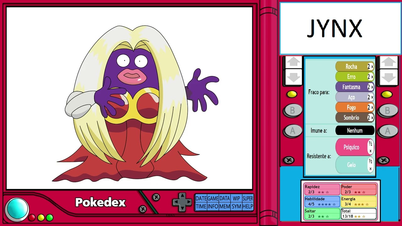 POKEDEX 124# JYNX