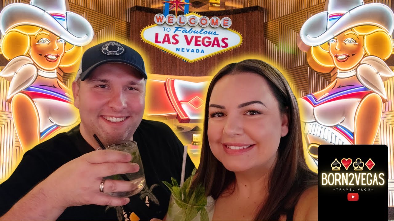 VEGAS VICKIES, BAR CANADA & SLOTS - Vegas Travel Vlog, Day 1 - Circa & The D - June 2024