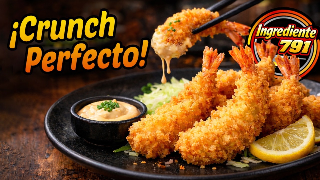 👌 &iexcl;As&iacute; se hacen los Mejores Camarones EMPANIZADOS con la t&eacute;cnica japonesa! | Cuaresma
