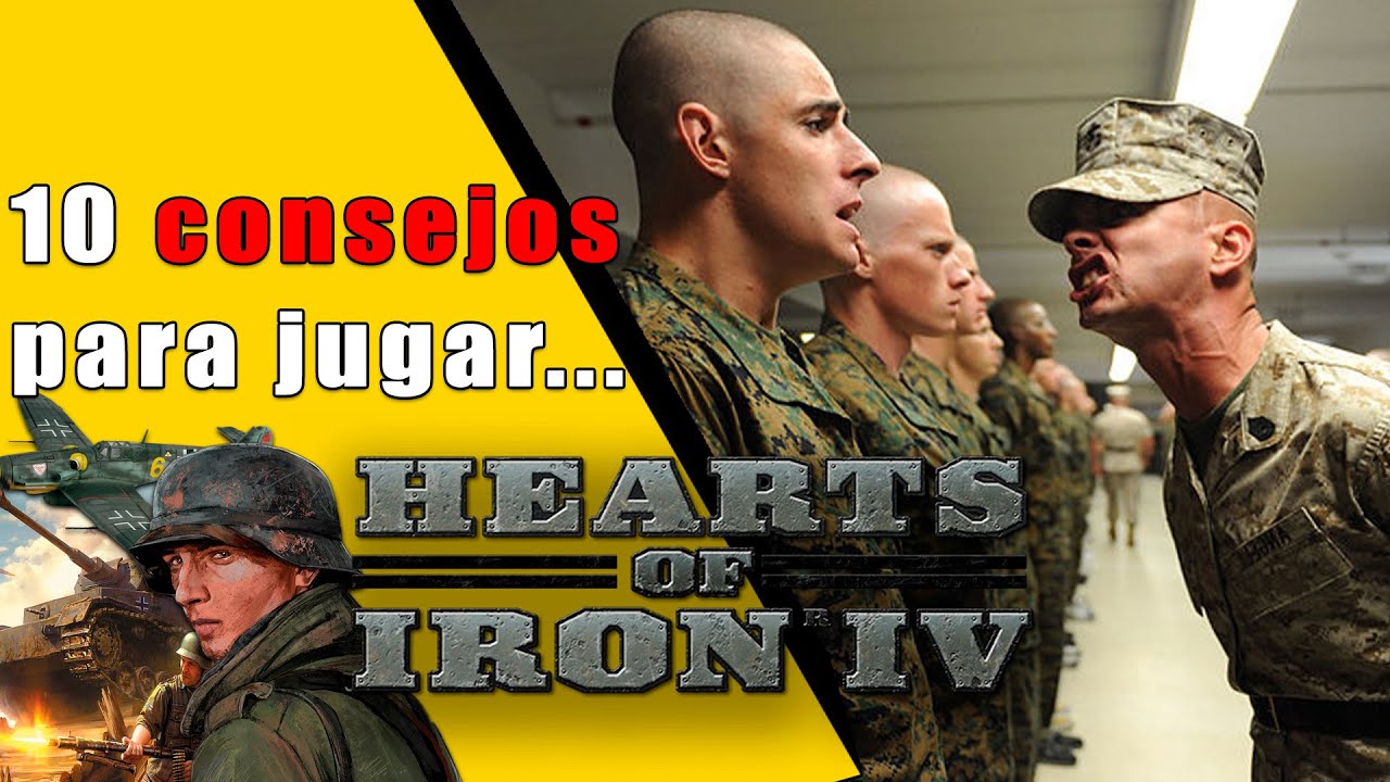 10 Tips/Consejos para jugar Hearts of Iron 4 !!!