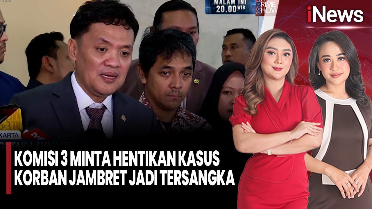 Komisi 3 Minta Setop Kasus Korban Jambret Jadi Tersangka | iNews Sore (28/01)